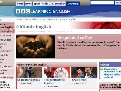 6分鐘英語 (BBC，有文本)